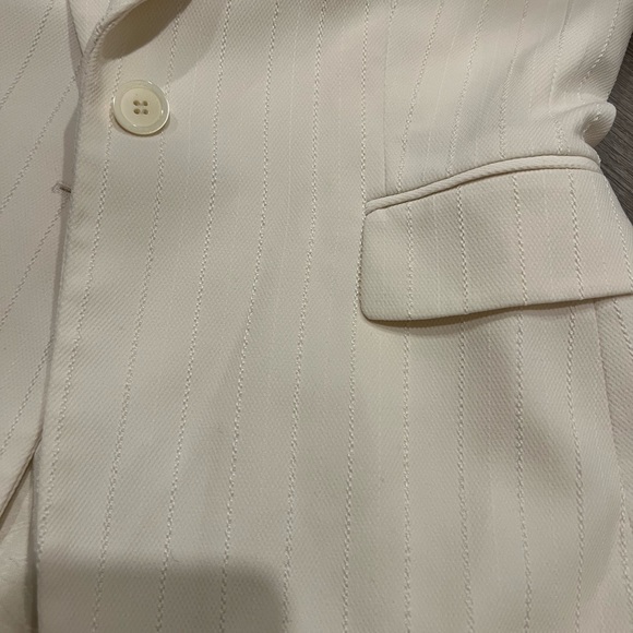 VINTAGE WHITE BLAZER - Picture 5 of 7